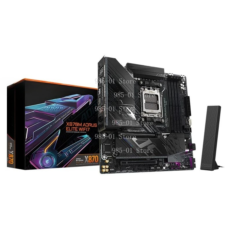 Белая материнская плата ATX X8 – обзор и цена X870E Atx Motherboard