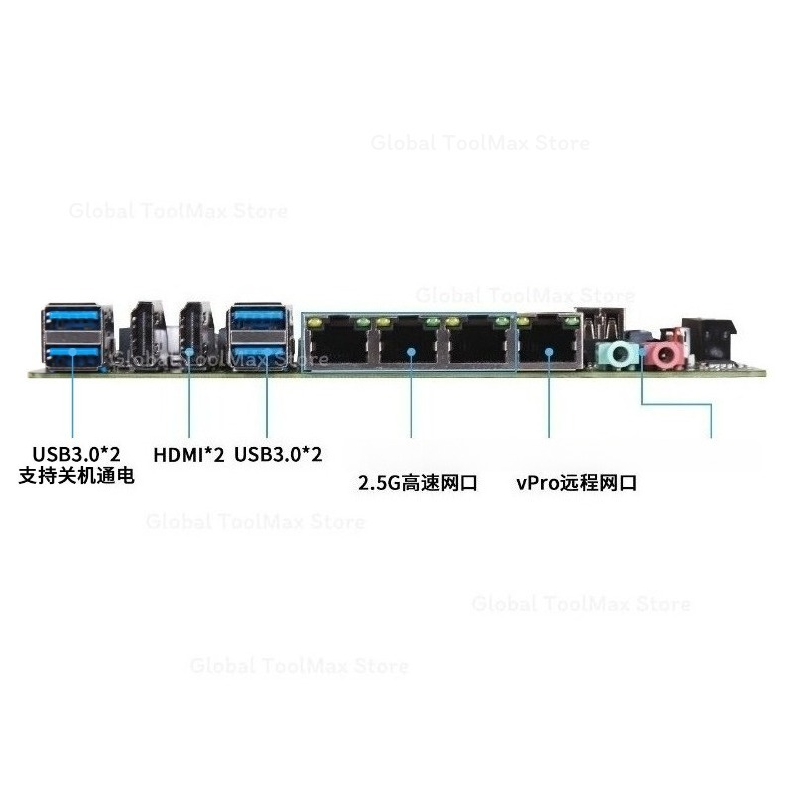 Материнская плата Mini ITX C24 – обзор и цена Mini Itx Dual 2.5G Nas Motherboard