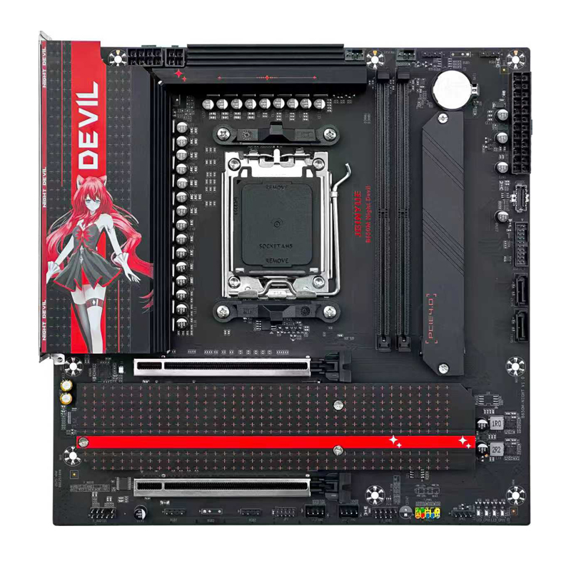Материнская плата JGINYUE B650 – обзор и цена X870E Atx Motherboard